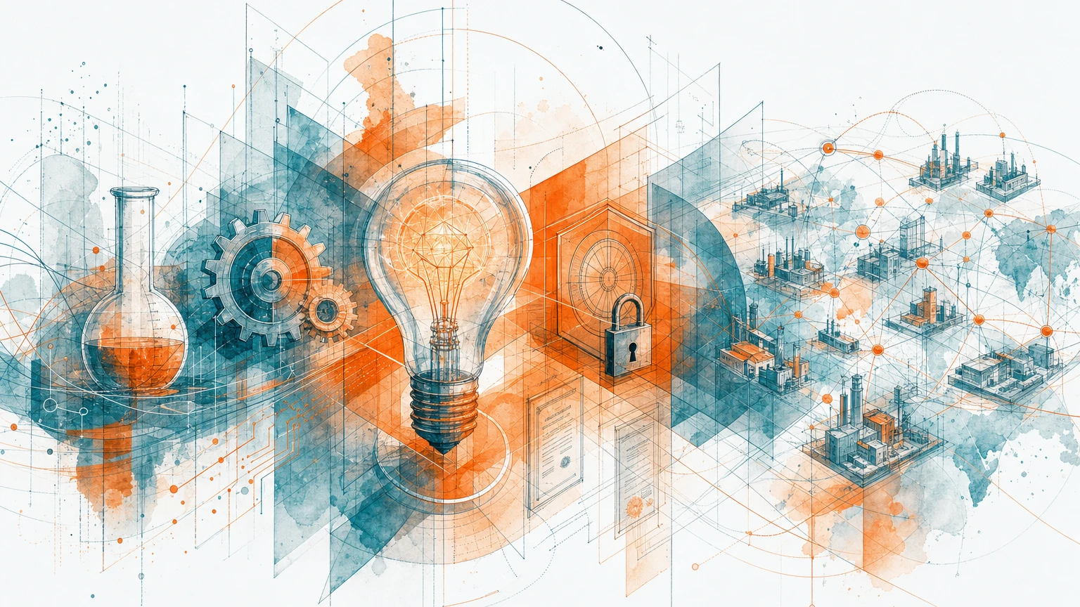 Innovation: R&D, patents and the missing diffusion link